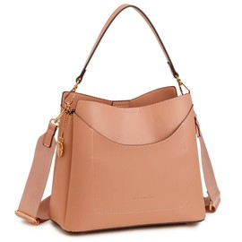 Mariclaire Bis Women's Shoulder Bag, Lightweight, Synthetic Leather, Crossbody, Pink