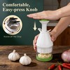 IVYROLL Vegetable Chopper, Manual Food Chopper for Onion, Garlic, Nuts