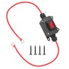 10AWG DC 12V Inline Switch, daitoku DC 5-24V DPST Dual
