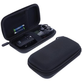 foto-kontor Case Compatible with Zoom H1n Audio Recorder Case Protective Carry Case – Safe Protection for Travelling – Black, black, Sturdy protective case