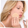 WOONEKY 4pcs Round Foundation Sponge Makeup Powder Blending Sponges for