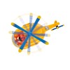 Fireman Sam Junior Wallaby 2 with Krystyna, Helicopter 17 cm,