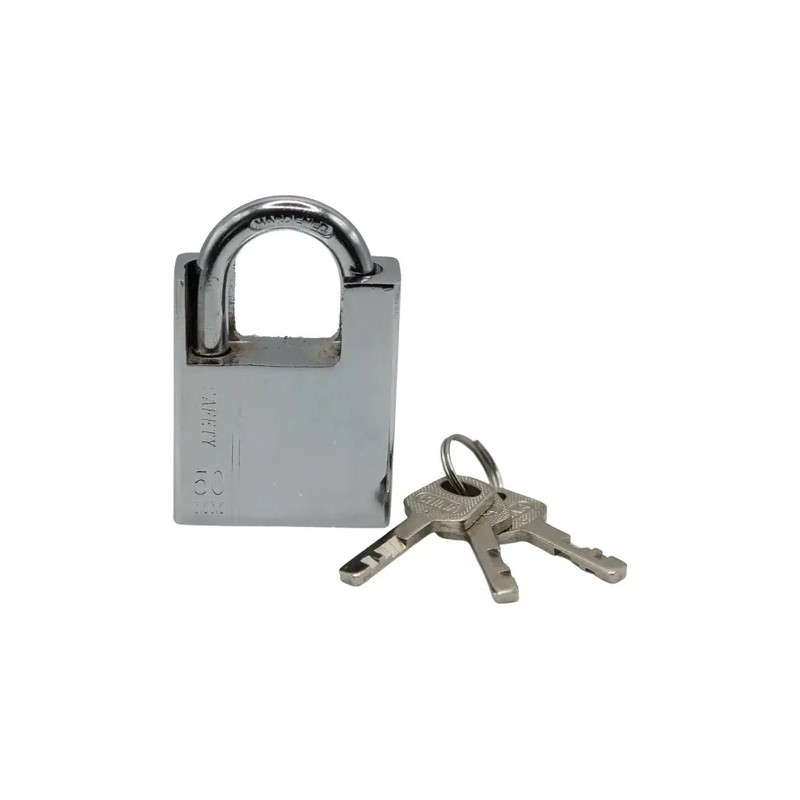2 Candados Hierro Alta Seguridad 50mm Con Coraza Anti Ganzúa