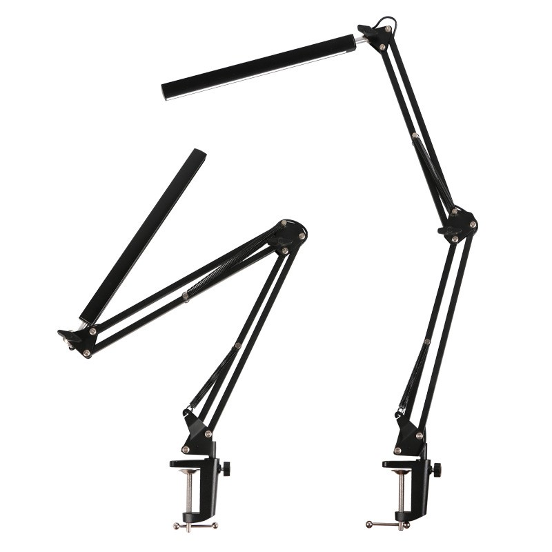 LED Folding Long Arm Eye Protection Reading Desk Lamp USB