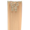 Onedor 24" Straight Synthetic Clip in Hair Extensions. 7 individual