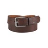 MUSTANG Adjustable Men's Belt W105 Dark Brown, brown