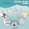 APQ Pack of 500 Clear Zipper Bags 14 x 20.