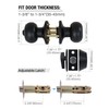 GITRANG (4 Pack) All Keyed Identical Deadbolt Door knob Single
