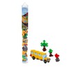 PLUS PLUS Vehicle Building Block Kit, 3D Puzzle Stem Toy
