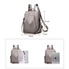 MOANATURA Women Casual Anti-Theft Backpack Waterproof Nylon Backpack Large Capacity