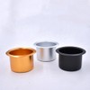 2 Pcs Metal Sofa Cup Holders Insert Drink Can Replacement