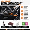 Black Wheel Rim Repair Pen for Cosmetic Touch-Ups – Alloy