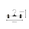 Shinko Hangers, Metal Skirt Hangers, 1 Tier, Set of 2
