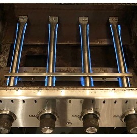 Htanch SZ8032 (1-Pack) 21 11/16" Stainless Steel Burner Replacement for Broil King 9221-54, 9221-57, 9221-64, 9221-67, 9225-64, 9225-67, 9561-54, 9561-57, 9561-64, 9561-67, 9561-84, 9561-87