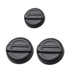Magnetic Lock Keyhole Covers Compatible with 2018-2024 Jeep Wrangler JL,