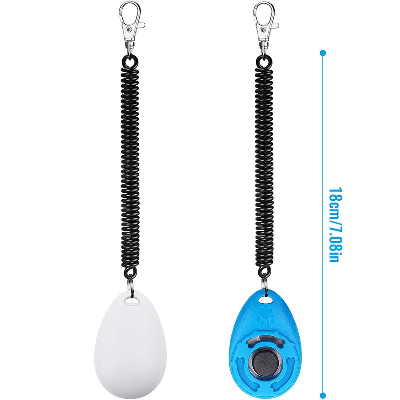 Diyife Dog Clicker for Training, 2 Pack Dog Training Clicker,