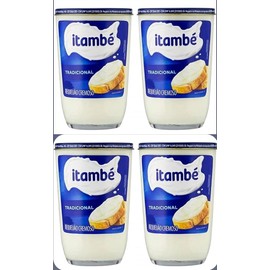 Requeijão Cremoso Brasileiro Tradicional Itambé 200 g - Pack of 4 x 200g - Brazilian Cream Cheese