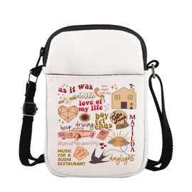Singer Merch Singer Crossbody Bag Sänger Album inspiriert Geschenk Sänger Fan Geschenk Sänger Album Geschenk Musikliebhaber Geschenk Merchandise, CB, 32 * 37cm
