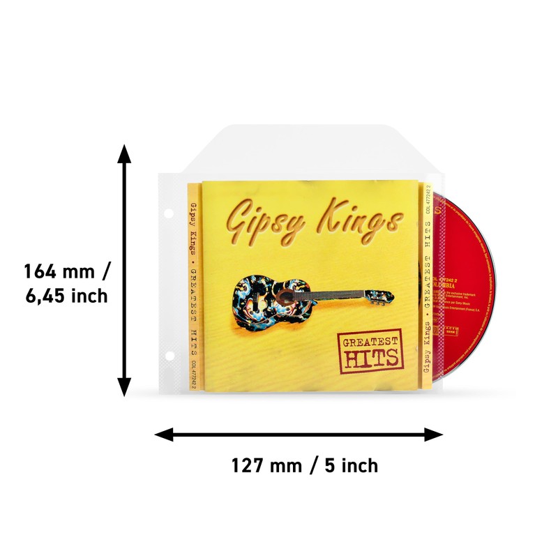 3L CD Cases for Storage - CD Cases Plastic with