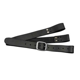 Vaveren Medieval Scabbard Belt, Medieval Renaissance Belt, Medieval Renaissance Sword Holster for Pirate Knight Costume, Black