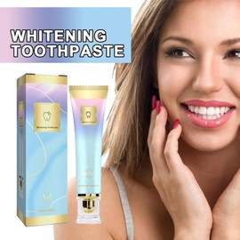 2Pcs Easilyous Bright White Toothpaste, Intensive White Toothpastes, Freshening Breath, Removal Tooth Stains (1PC)