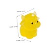 Abaodam 18pcs Glow Dark Mini Resin Figurines Cute Luminous Animal