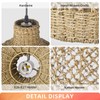 Arturesthome Rattan Pendant Light Woven Chandelier Handwoven Boho Coastal Pendant