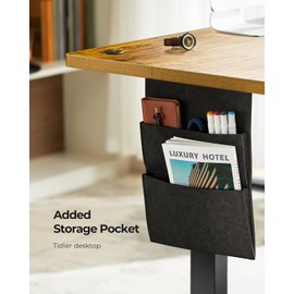 Marsail Standing Desk,Home Office Adjustable Heights Desk,Stand Up Desk,63x24 Inches Desktop Sit Stand Gaming Computer Desk for Study,Writing with 4 Memory Presets,Headphone Hook,Cable Organizer