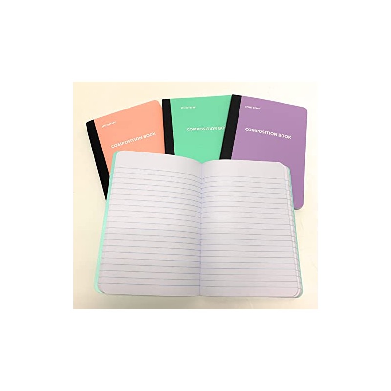 Mintra Office Poly Composition Book (5in x 7in, Pastel)