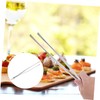 Ciieeo Stainless Steel Kitchen Tweezers Hook Precision Food Tweezers for