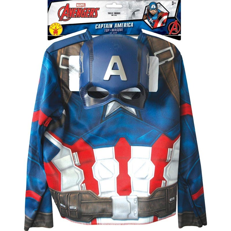 Rubies Captain America Boys I-300111 Blanket Set, Blue