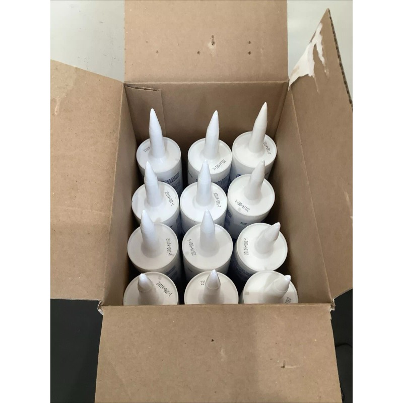 GE silicone Multipurpose siliconzied Acrylic. 12pk White paintable