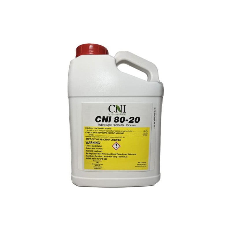 80/20 Non-Ionic Surfactant for Herbicides, Pesticides, Fertilizers and Fungicides to