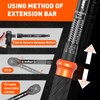 HORUSDY 1/4" Torque Wrench 4PCS Set, 20-240 in-lb Click Torque