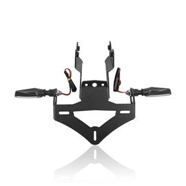 WORLDMOTOP Motorcycle License Plate Bracket Fender Eliminator Kit Replacement for Yamaha MT-09 MT09 MT09 SP 2024 2025 Light Tail Tidy Holder Mount