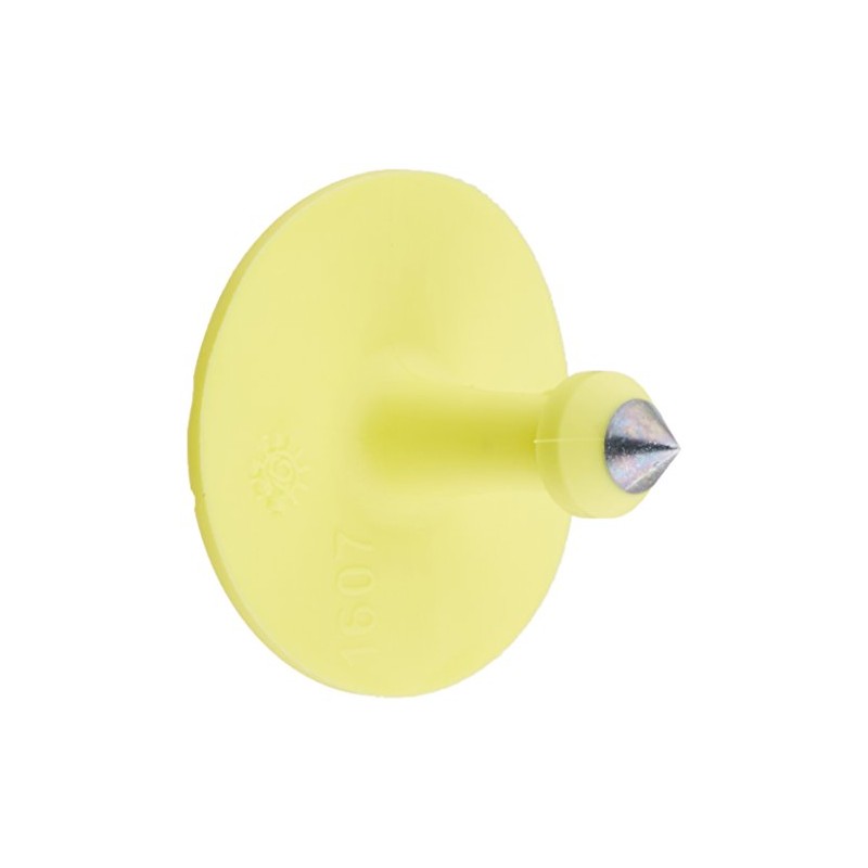 ALLFLEX USA GSMY 115378 Ear Tag, Button Male, Yellow, Small