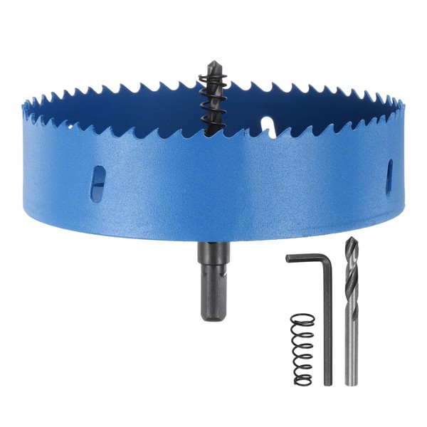 HARFINGTON Bi-Metal Hole Saw Kit 139mm (5-15/32") Hole Cutter Set