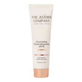 The Jojoba Company Illuminating Tinted Moisturiser SPF15, 50ml / Light