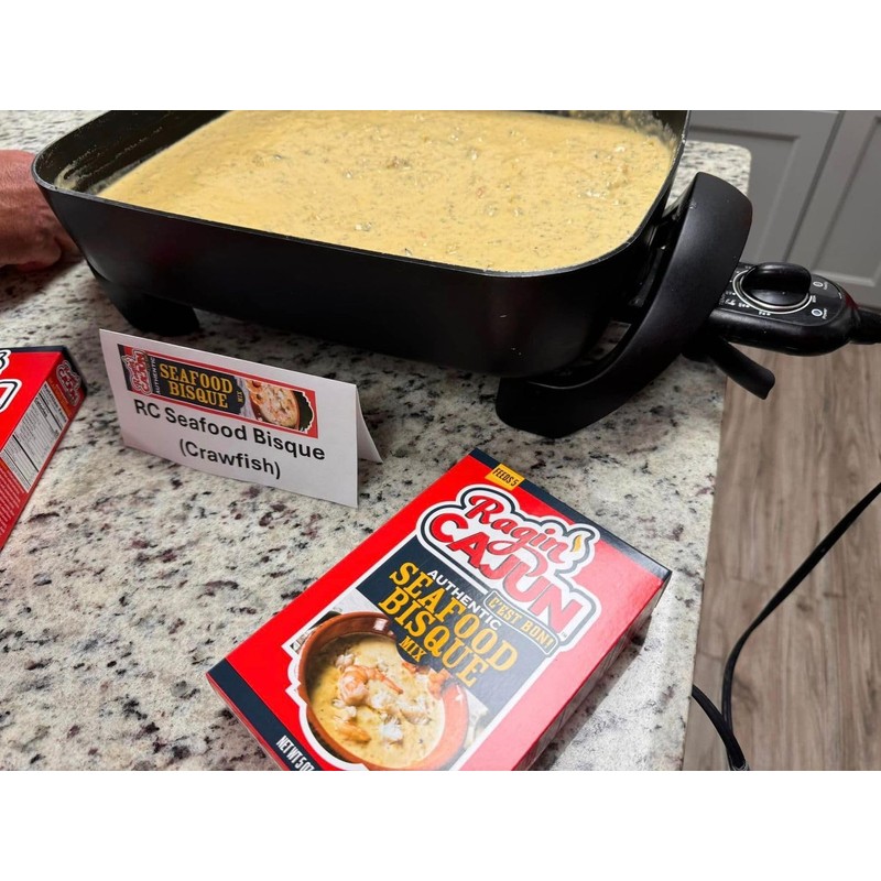 Ragin Cajun Seafood Bisque and y'All Purpose Breading Mix Combo
