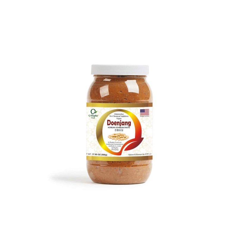 Q-Rapha Premium Korean Ganjang (Soy Sauce), Gluten-free, Non-GMO, Unpasteurized, Artisanal,