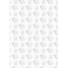 2 Sheets 25th Wedding Anniversary Wrapping Paper Elegant Floral Design