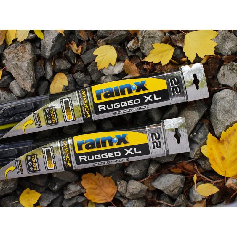 Rain-X 870418 Rugged XL Wiper Blade 18", Windshield Wipers Replacement,