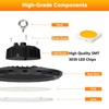 CHMLT 200W UFO LED High Bay Light,5000K 30000LM,High Bay Lighting