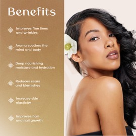 SAFA SAFA Vanillé Oil - Organic Oil for Face, Body, Hair, Nails & Aromatherapy | Vanilla Extract & Jasmine Petals - Essential Oil for Diffusers | After Shower Body Oil | Skin Moisturiser (4 Fl Oz)