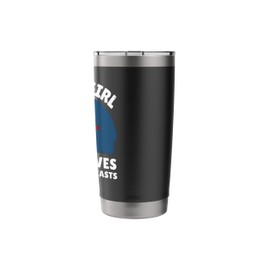 Best True Crime For Women Girls Podcast Murder Serial Killer Stainless Steel Insulated Tumbler