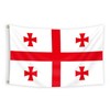 Republic of Georgia Flag 3x5 Ft Double Sided with 2