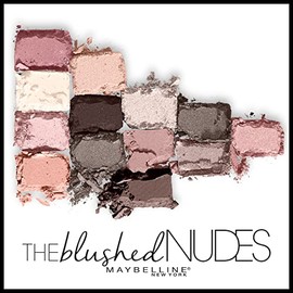 Maybelline Maquillaje Eye Shadow Palette The Blushed, color RosasCafes                                                                                