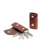 Pack & Smooch Kingsley Small Key Organiser, Light Brown
