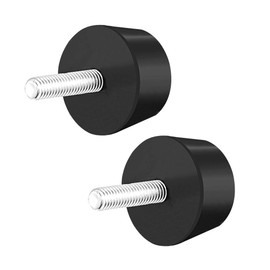 sourcing map Conical Vibration Damper Bracket with M8 x 30 mm Bolts 1.5 x 0.79 Inches Pack of 2