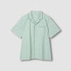 JAJU [JAJU] Men's 60s Cotton Line 5-Part Pajama Set_Mint